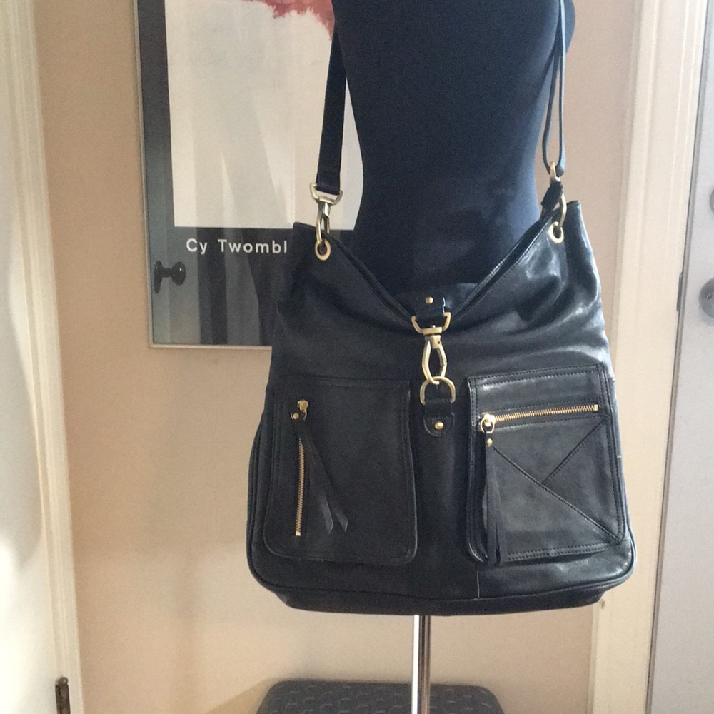 Sorial Crossbody Hobo Clasp Bag